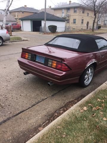 1988 chevrolet camaro iroc-z convertible 2-door 5.7l