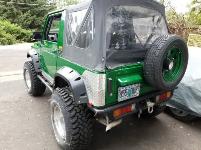 87 suzuki samurai amazing build using trail tough