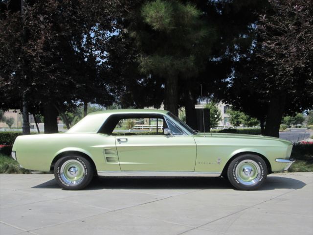 1967 ford mustang s code 390 ca car. solid and original