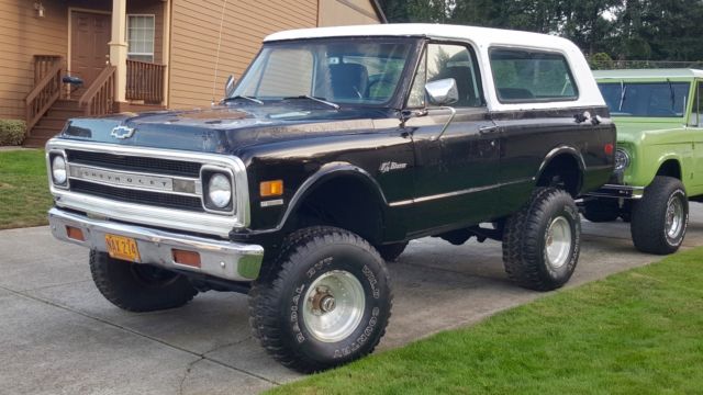 1970 chevrolet k5 blazer full size lifted 4x4 rare!