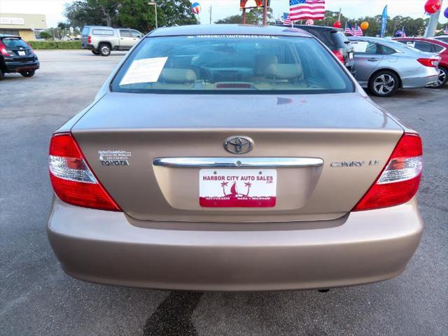 2003 toyota camry xle
