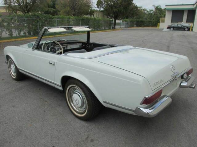 1964 mercedes-benz 230 sl 41861 miles white convertible manual