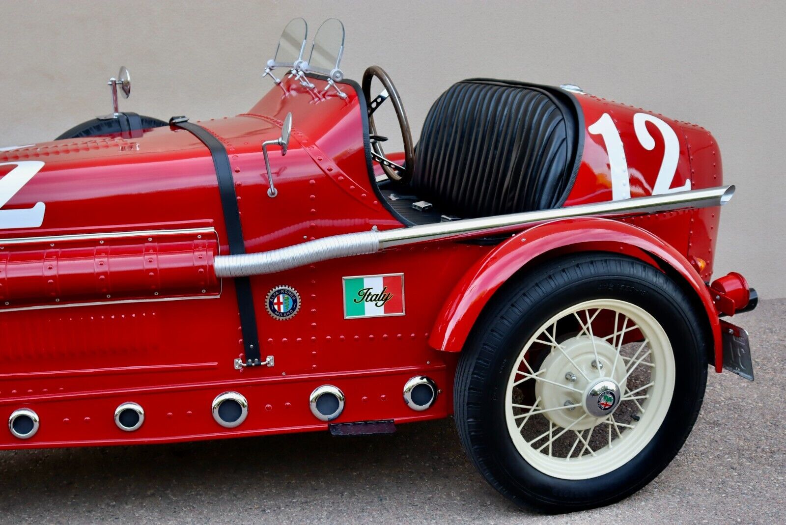 1931 alfa romeo replica kit car grand prix race car oldtimer tribute