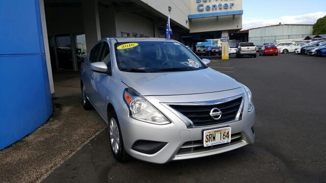 2016 nissan versa 1.6 s 1.6 s 4dr sedan 5m for sale in hilo, hawaii