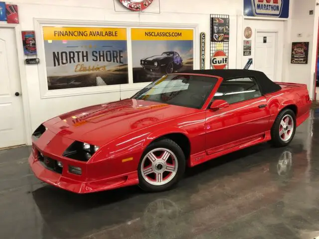 1991 chevrolet camaro, bright red with 14,921 miles available now!