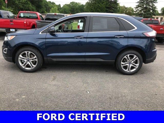 certified 2017 ford edge awd titanium rhinebeck, ny 12572 for sale in rhinebeck, new york