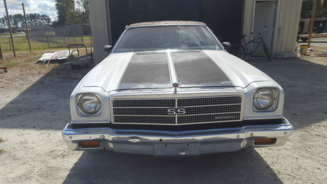 1974 elcamino ss factory number match big block 454 365hp a/c no reserve
