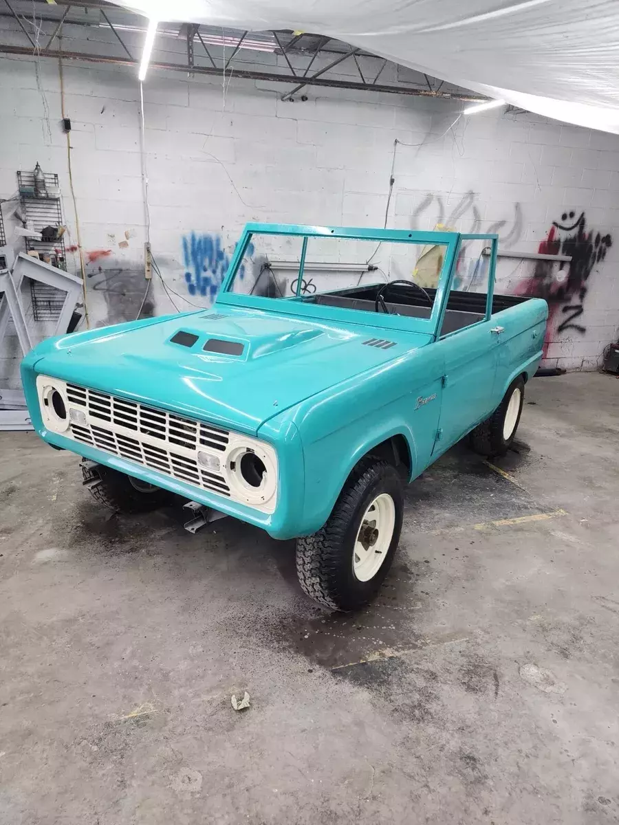 1966 ford bronco blue