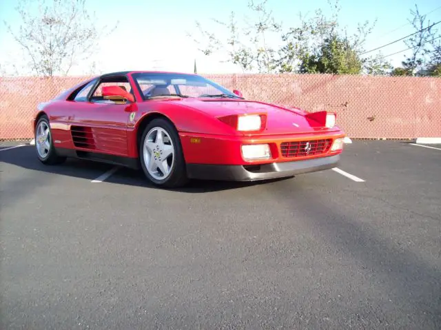 used 1992 ferrari 348 ts rosso corsa 3.4l v8