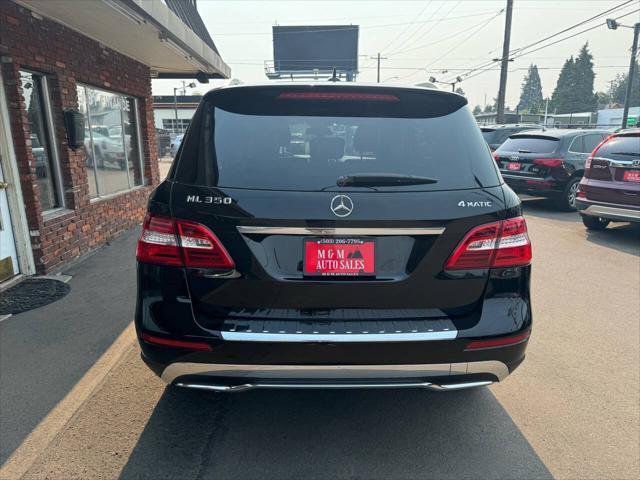 2012 mercedes-benz m-class 4matic