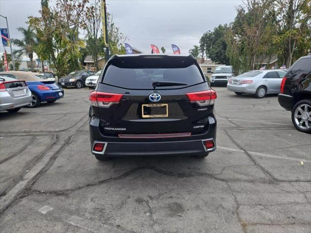 2018 toyota highlander hybrid platinum