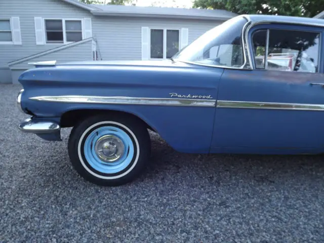 1959 chevrolet parkwood station wagon 6 passenger