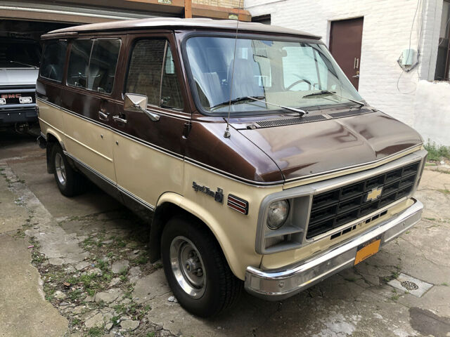 1979 chevy survivor sportvan shorty van - g10 g20 gmc vandura