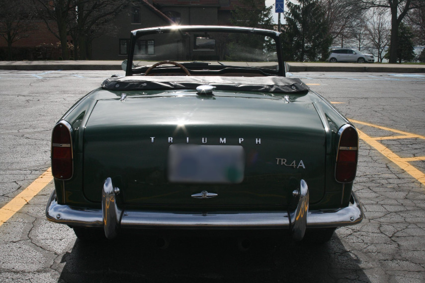 1966 triumph tr4a
