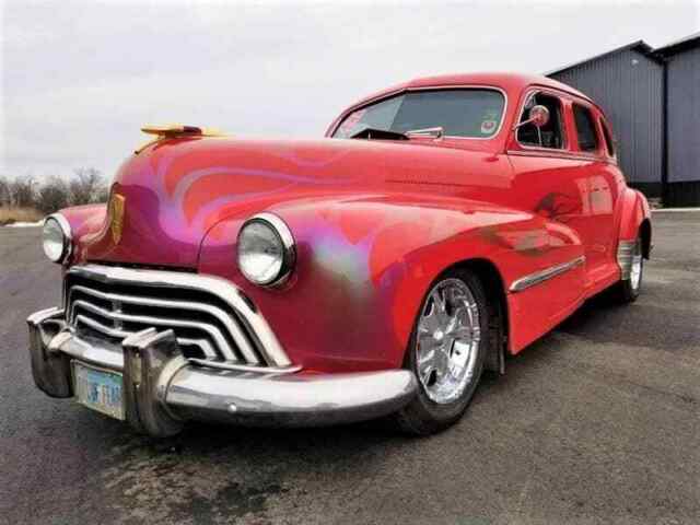 1947 oldsmobile 66 hotrod/streetrod-540" sputs/merlin engine-800hp-loaded-badass
