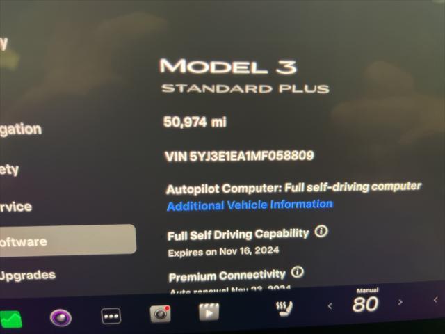 2021 tesla model 3 standard range plus
