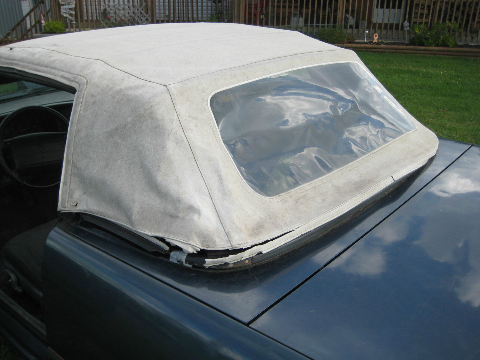 1991 mercury capri base convertible 2-door 1.6l