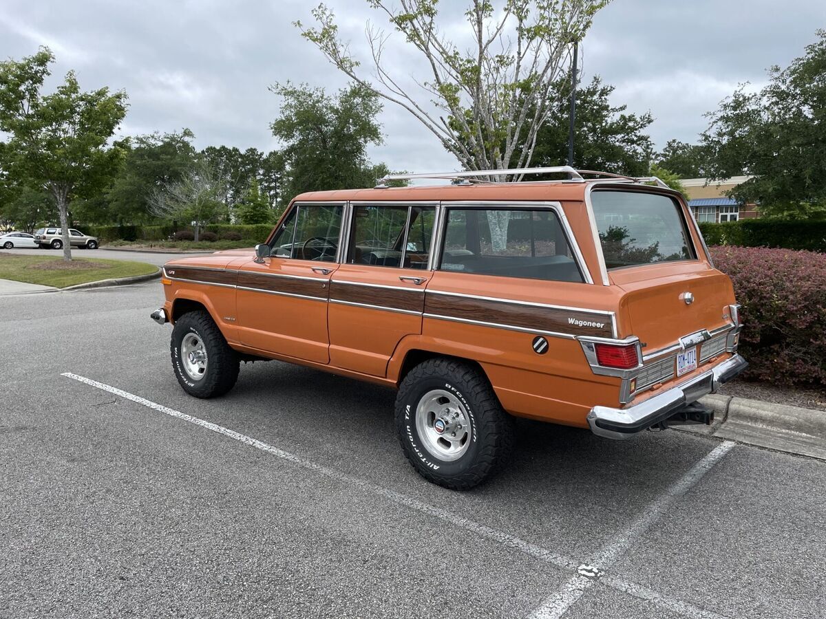 1977 jeep fsj wagoneer tawny z code 401 california rust free
