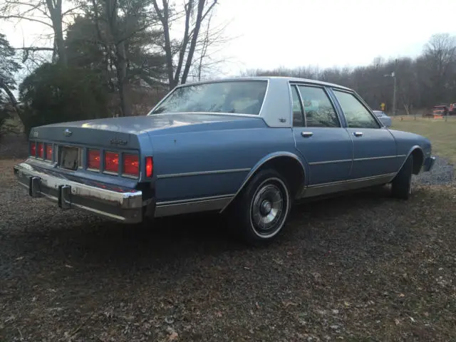 1980 chevy caprice classic 54,000 original miles v6-non-running no rust perfect