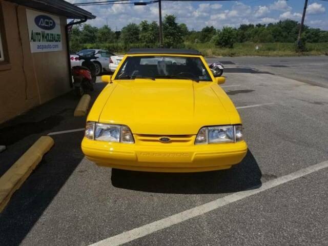 1993 ford mustang lx 5.0 2dr convertible manual 5-speed rwd v8 5.0l gasoline