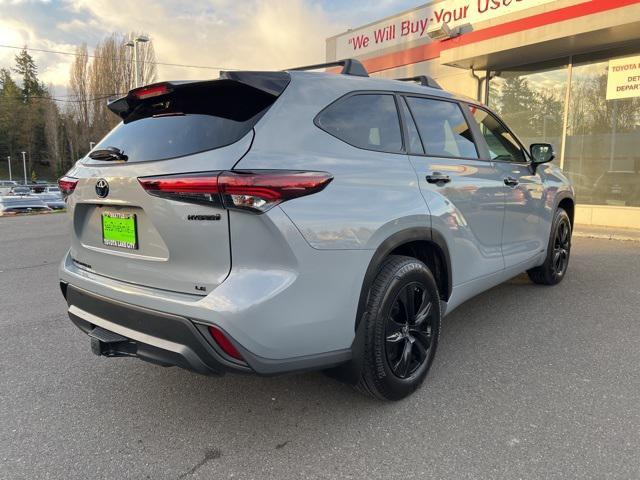 2024 toyota highlander hybrid xle