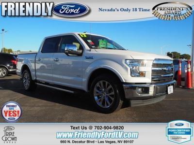 2017 ford f-150 lariat 4x2 lariat 4dr supercrew 5.5 ft. sb for sale in las vegas, nevada