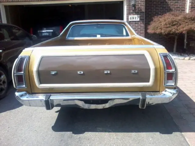 1973 ford ranchero squire edition a/c rare truck