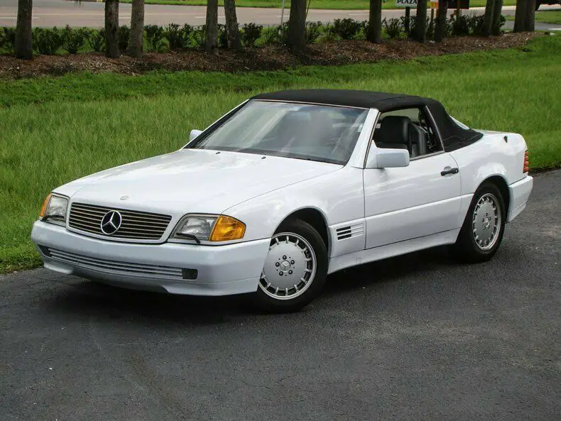 1991 mercedes-benz300slwhitesurvivor classic car services llc