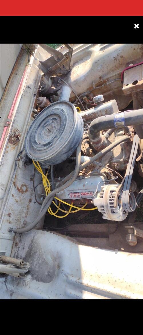 1962 dodge pickup big block 318 4 speed