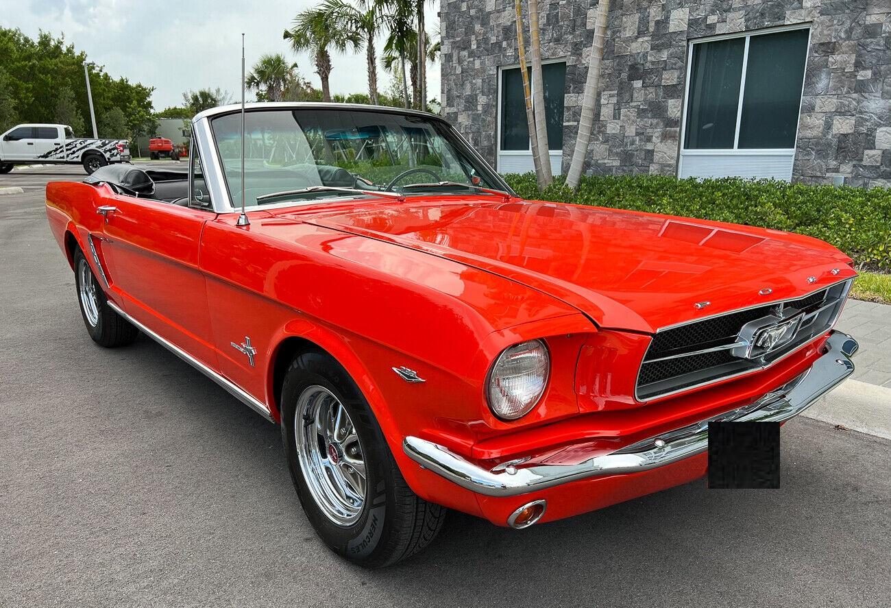 1965 ford mustang restored convertible power top 95432 miles