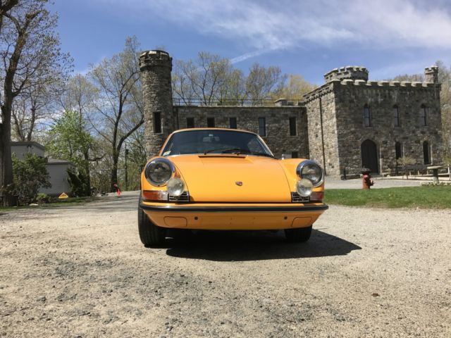 1973 porsche 911 targa, signal yellow, ready to drive!