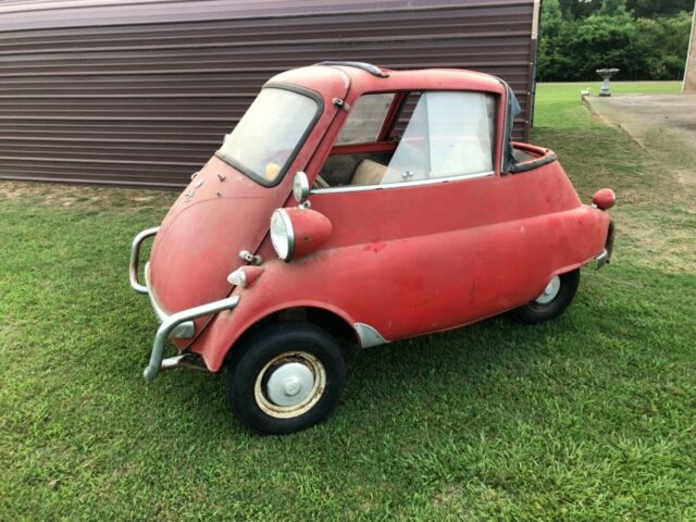 1957 bmw isetta 300 cabriolet original paint, convertible, rare, classic car