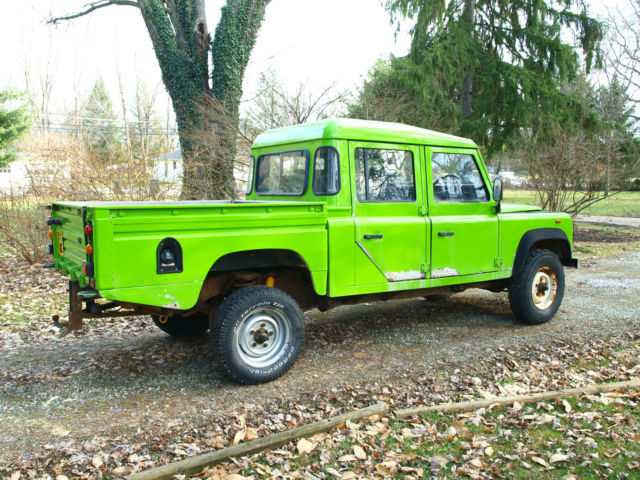 1991 land rover defender 130 double cab project - 200tdi