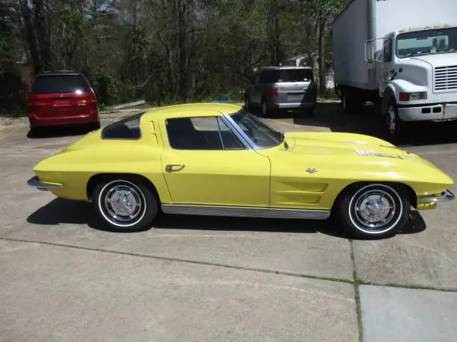 1963 corvette split window coupe 327/300 4 speed ps pb original motor nice!!!