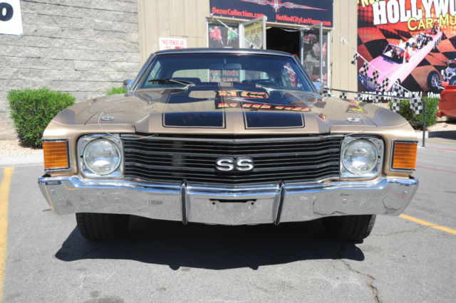 1972 chevrolet "heavy chevy" ss tribute 350 v8 4 speed ac car little to no rust