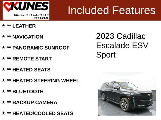 2023 cadillac escalade esv sport