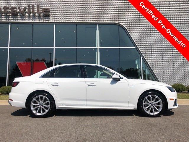 certified 2019 audi a4 2.0t premium quattro sedan huntsville, al 35806 for sale in huntsville, alabama