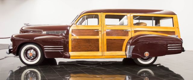 1941 cadillac series 61 woodie station wagon