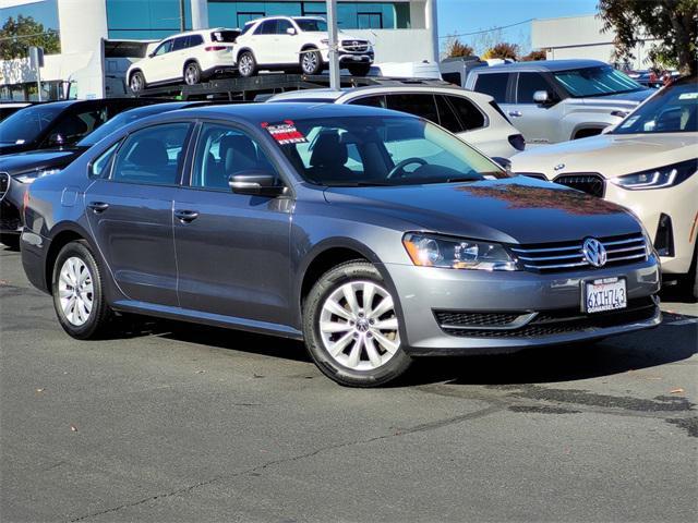 2013 volkswagen passat 2.5 s