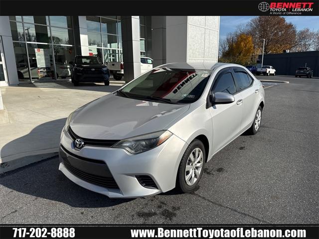2015 toyota corolla le