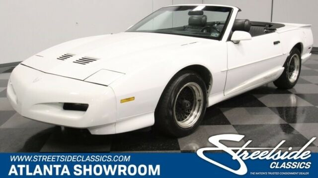 classic vintage chrome pony car firebird convertible 305 v8 auto transmission wh