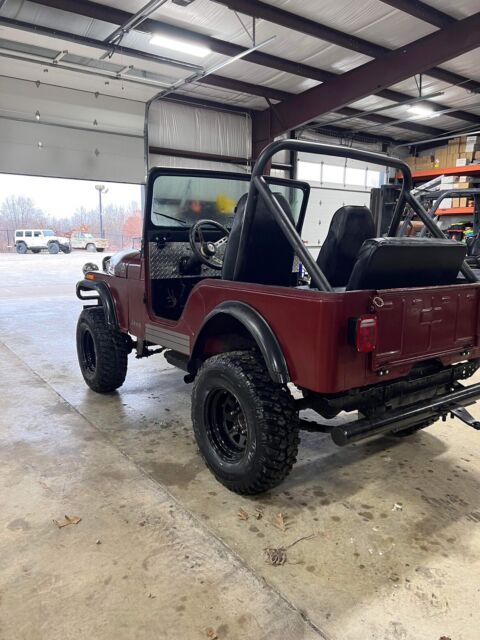 1973 jeep cj5 3.7 suv red 4wd manual renegade