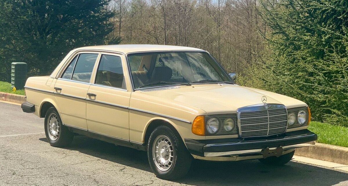 1980 mercedes 300d-diesel no reserve "only 42k miles" yes only 42k miles