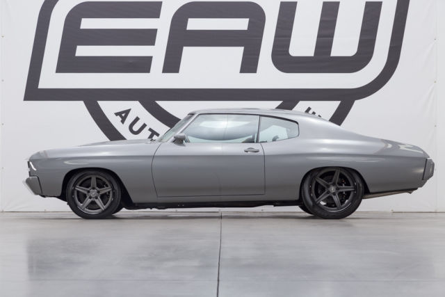 1970 chevrolet chevelle coupe 6171 miles gray v8 6-speed manual