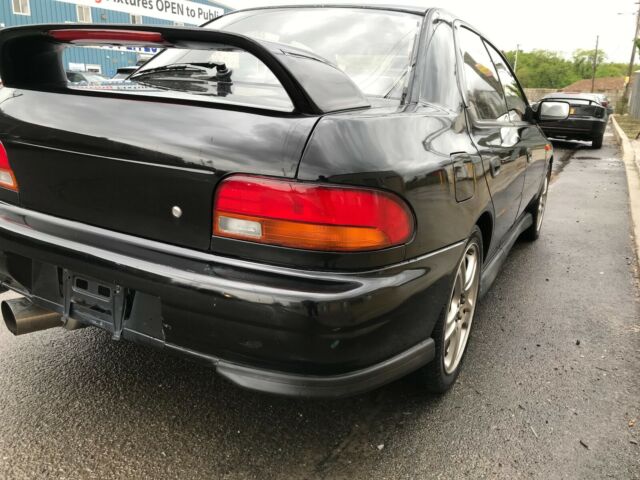 1993 subaru impreza wrx gc8 ej20g manual 5 speed 4 door 4wd jdm rhd black mica