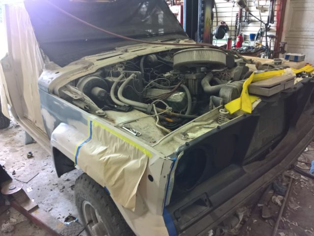1979 jeep l rebuilt 360 j10 j20 j3000 4x4 jeep truck rebuilt needs paint lots