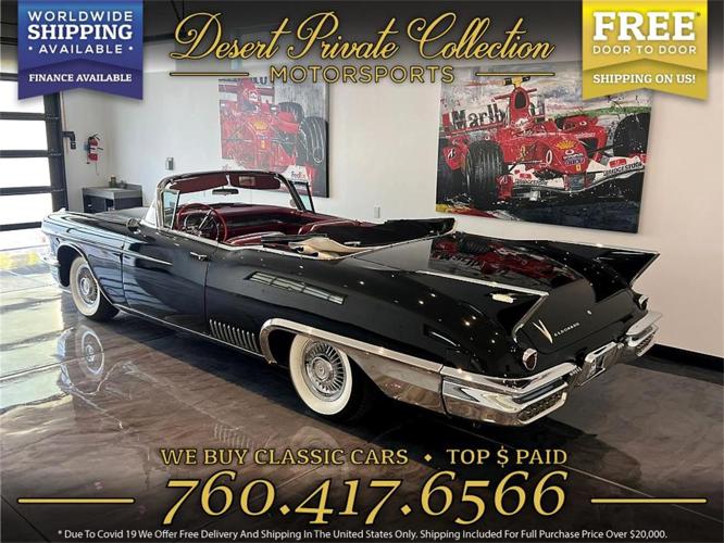 1958 cadillac eldorado biarritz in palm desert, california
