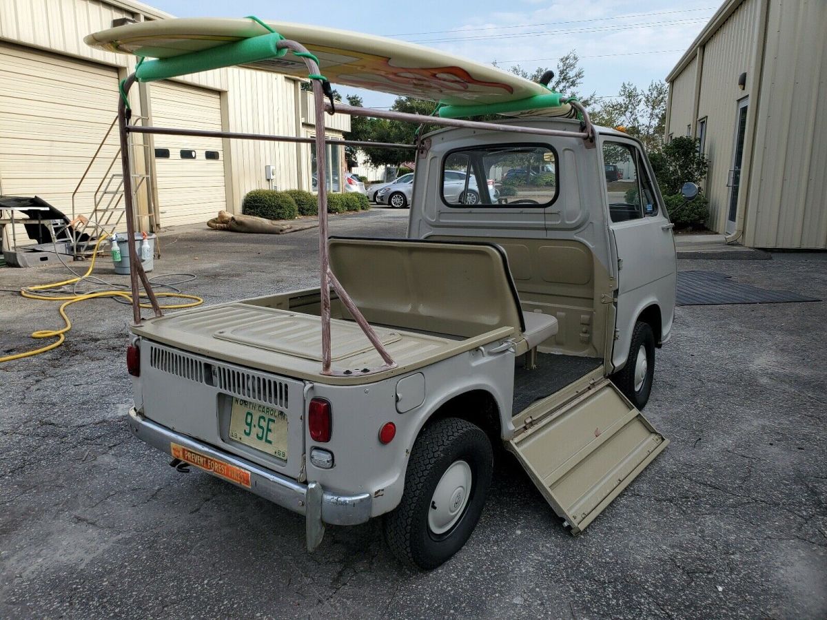 1969 subaru 360 pickup grey rwd manual