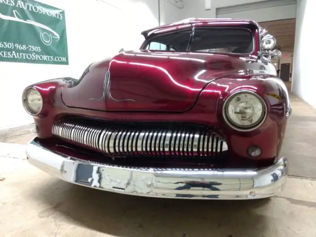 customized 1951 mercury street rod 2-door sedan