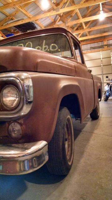 1958 f100 rat rod (be different)project
